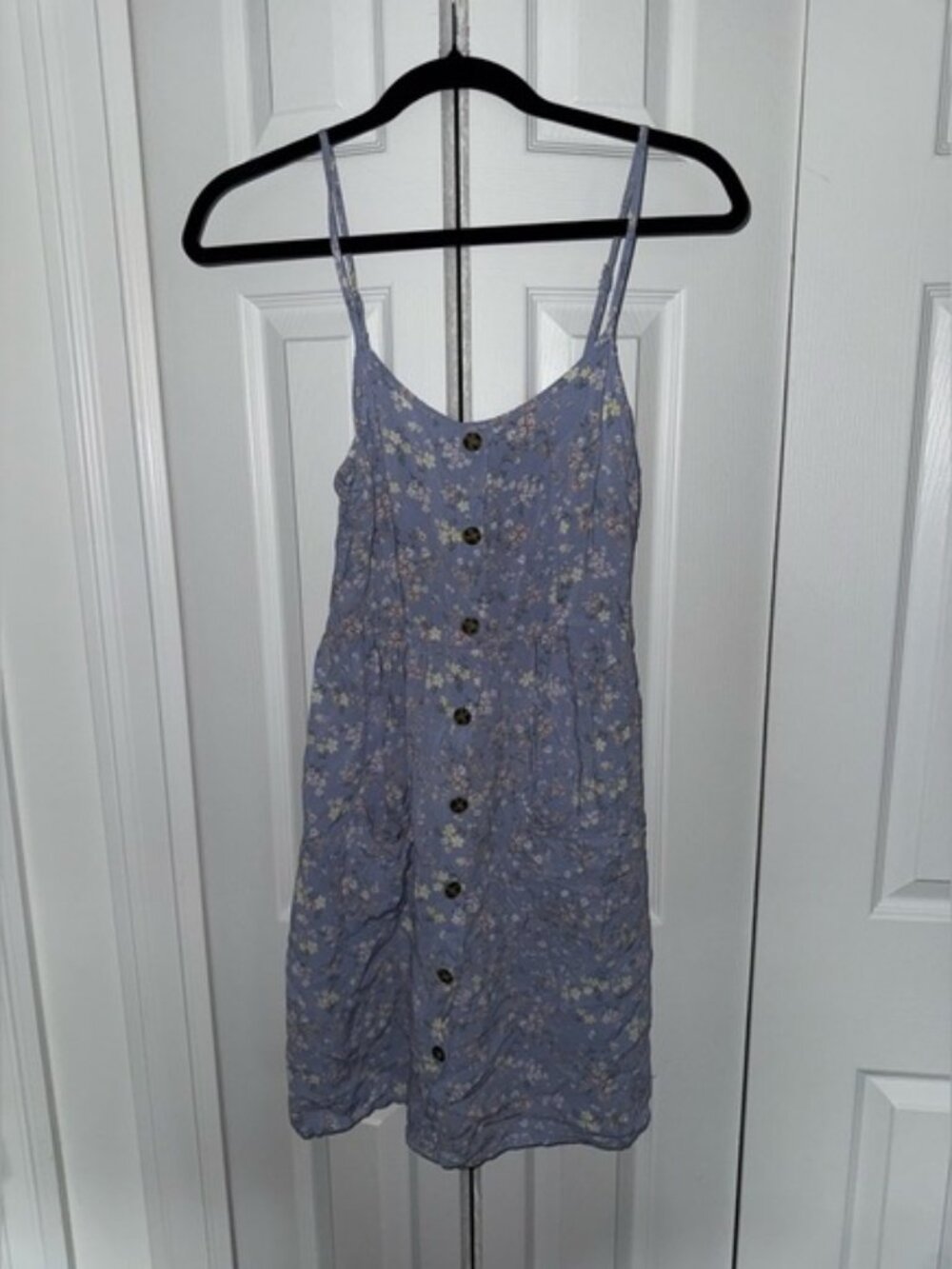 Pink Rose Lavender Floral Mini Dress